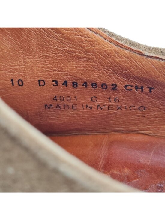 Frye Derby Men’s 10 D US Shoes Suede Brown Blucher 3484602 CHT